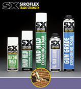 Siroflex expanding foam